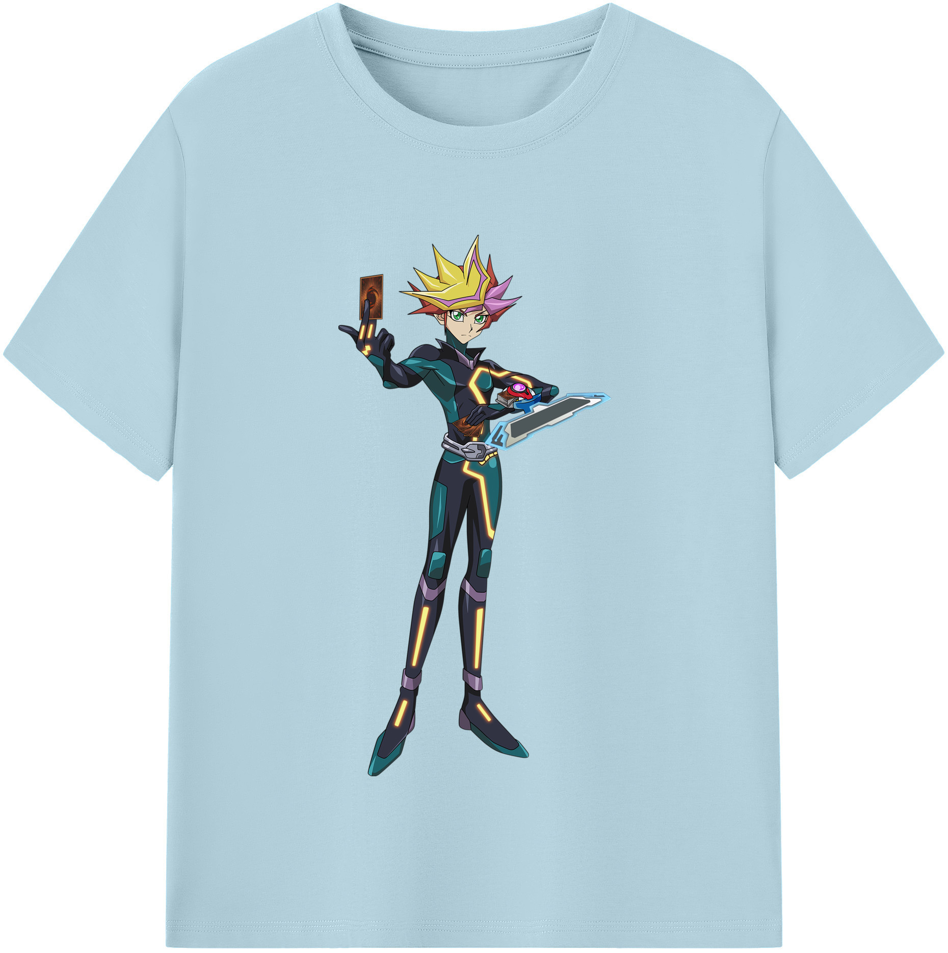 （画像用） 遊☆戯☆王 Yu-Gi-Oh! 綿100％半袖Tシャツ（フロントプリント）